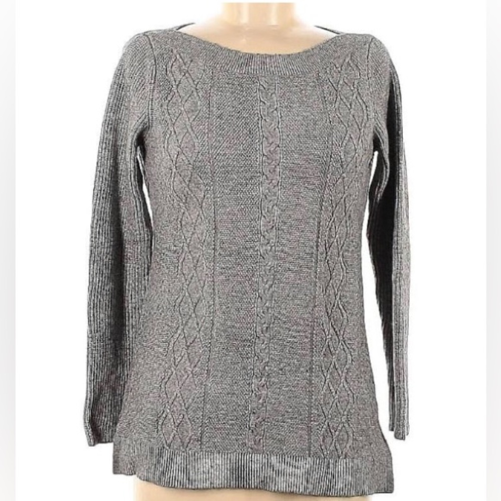 Cyrus Soft Gray Cozy Sweater